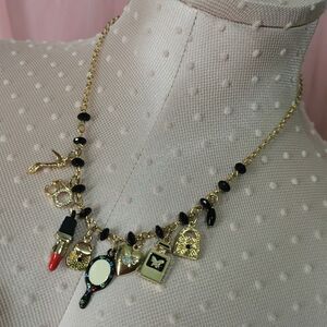 Barbie 50 Anniversary Necklace 2009 Japan Rare Y2K Kawaii Lolita Cosplay Jewelry